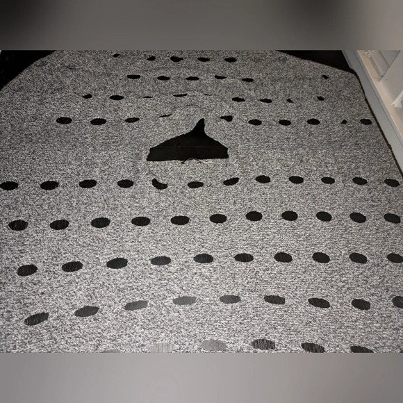 Kerisma Poncho Pullover Gray Marled Sweater. Size One Size Fits All. EUC - Picture 5 of 6